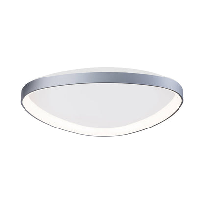 Florida LED Flush Mount Ceiling Light in Silver (26-Inch).