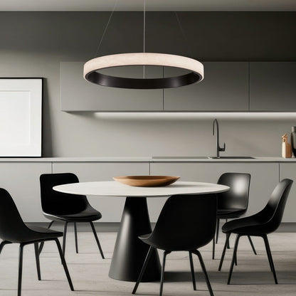 Italy LED Pendant Light in dining room.