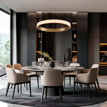 Italy LED Pendant Light in dining room.