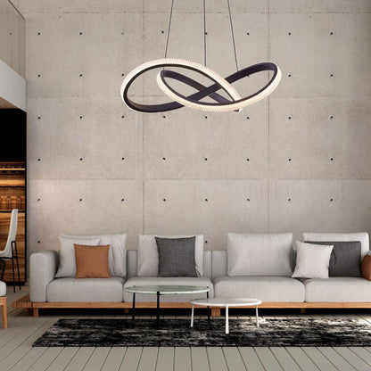 Paris LED Pendant Light in living room.