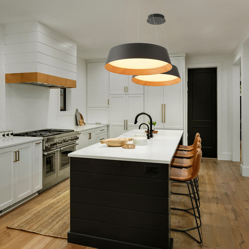 Toronto LED Pendant Light in dining room.