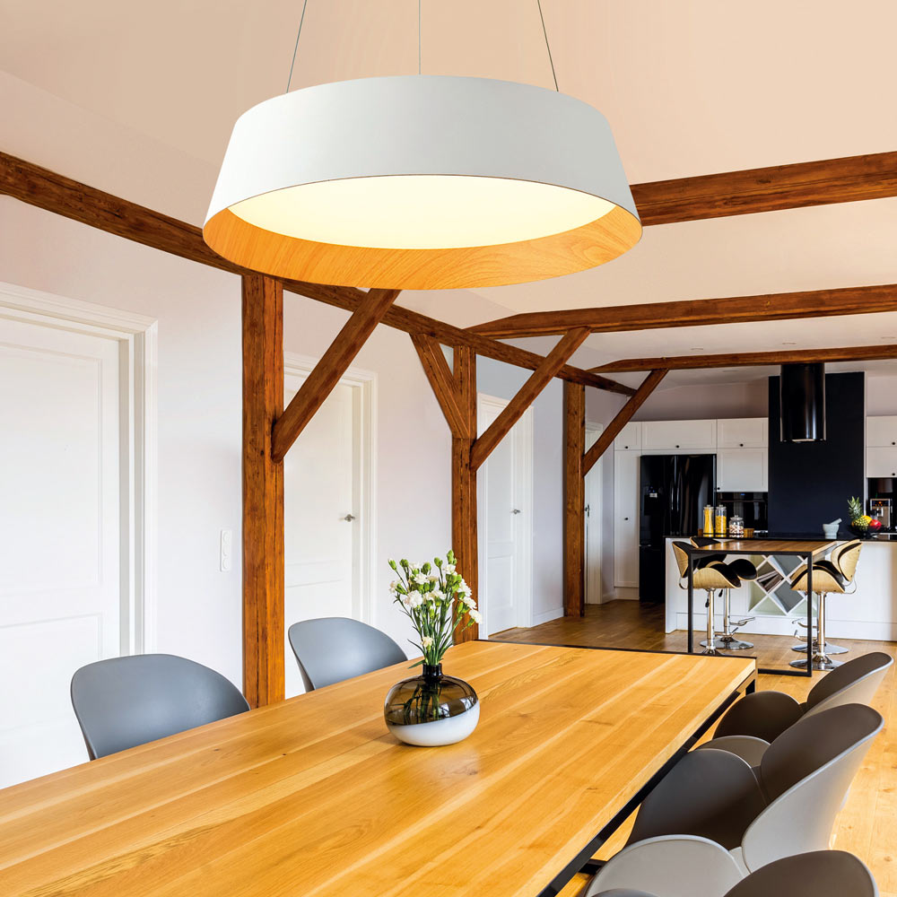 Toronto LED Pendant Light in dining room.