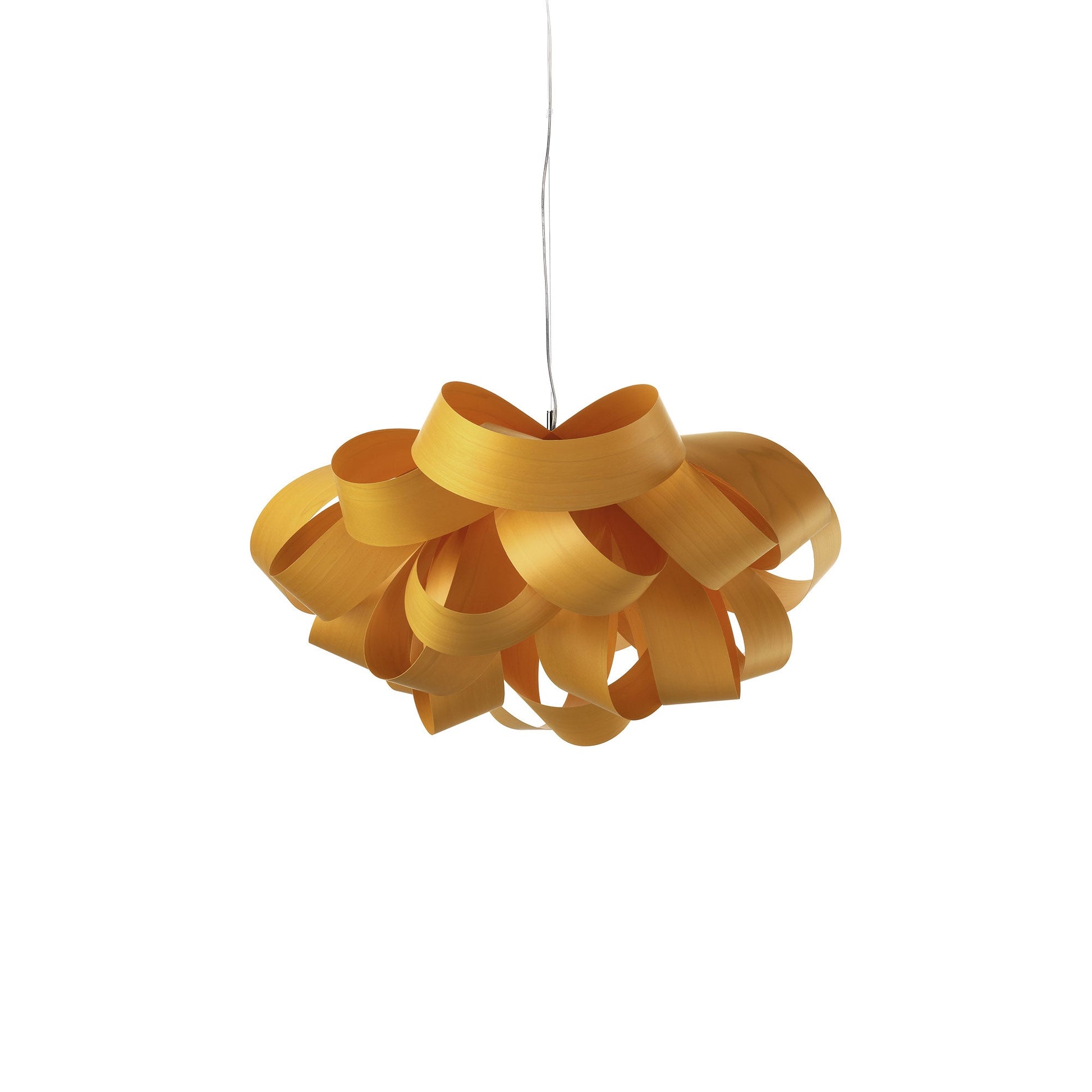 Agatha Pendant Light in Yellow (Small).