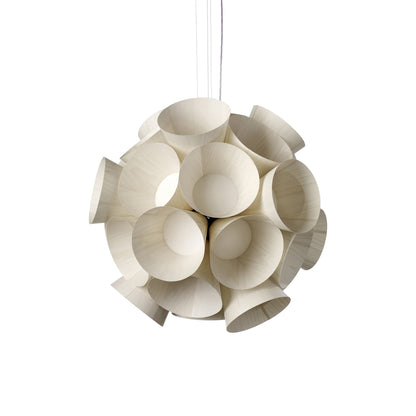 Dandelion LED Pendant Light in Ivory White.