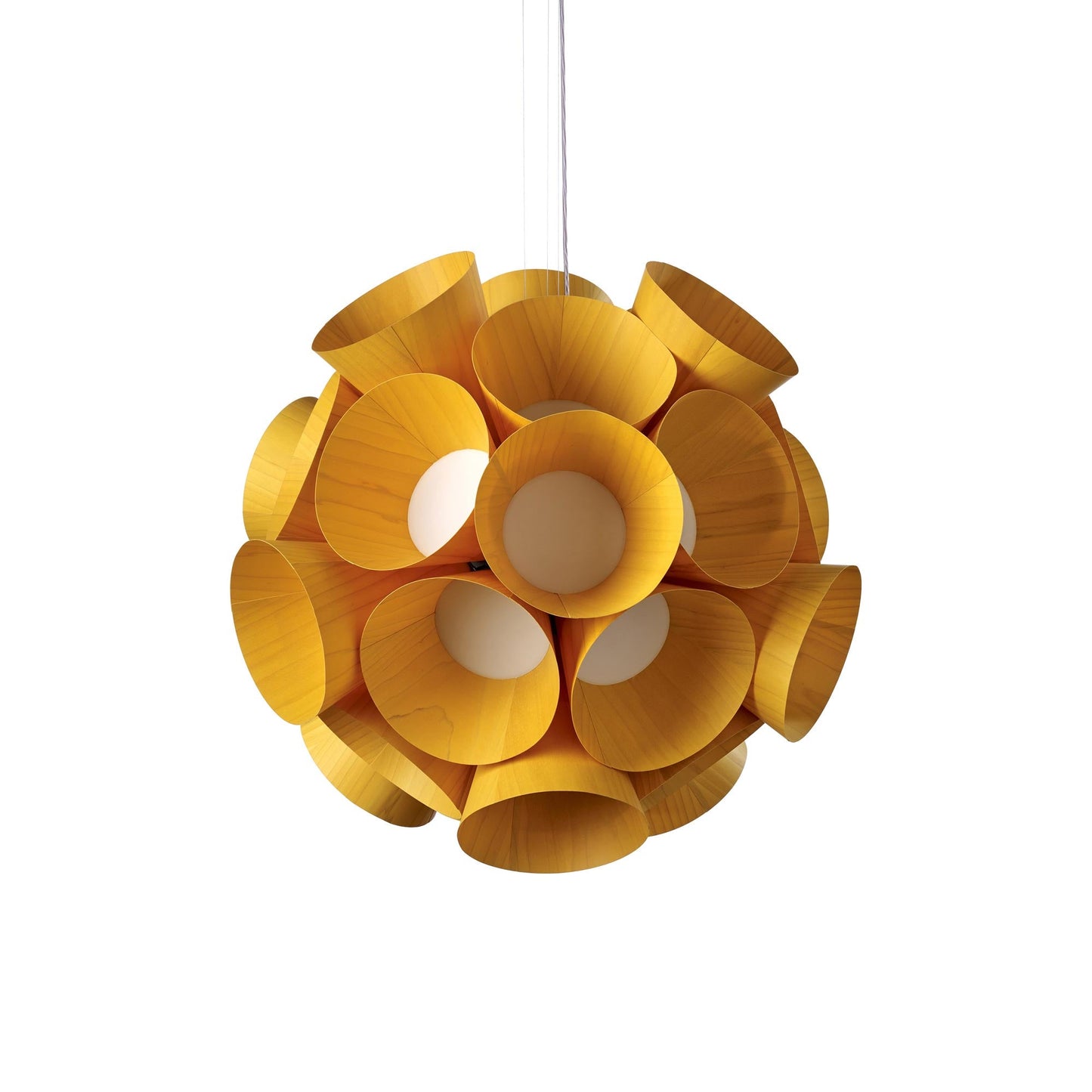 Dandelion LED Pendant Light in Yellow.