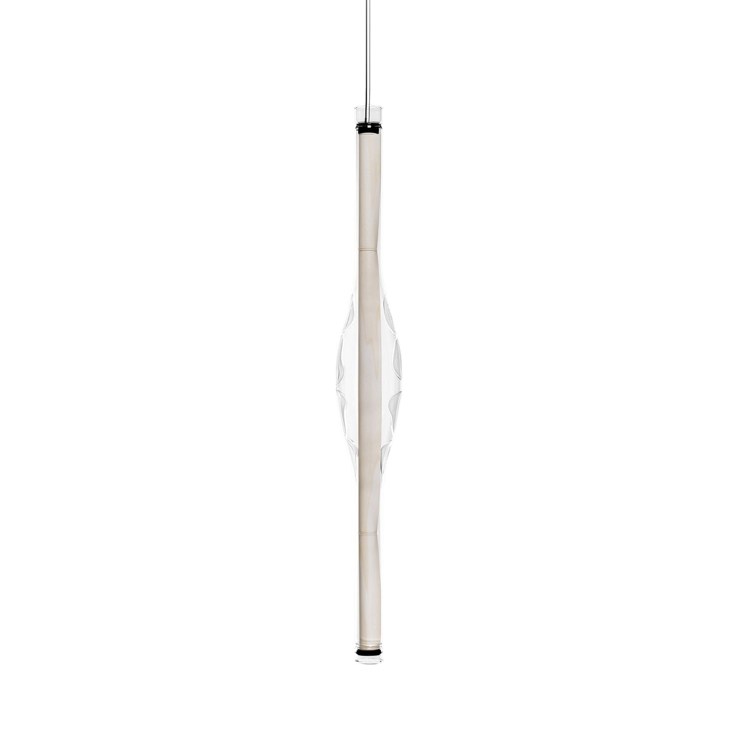 Dune LED Pendant Light in Ivory White.