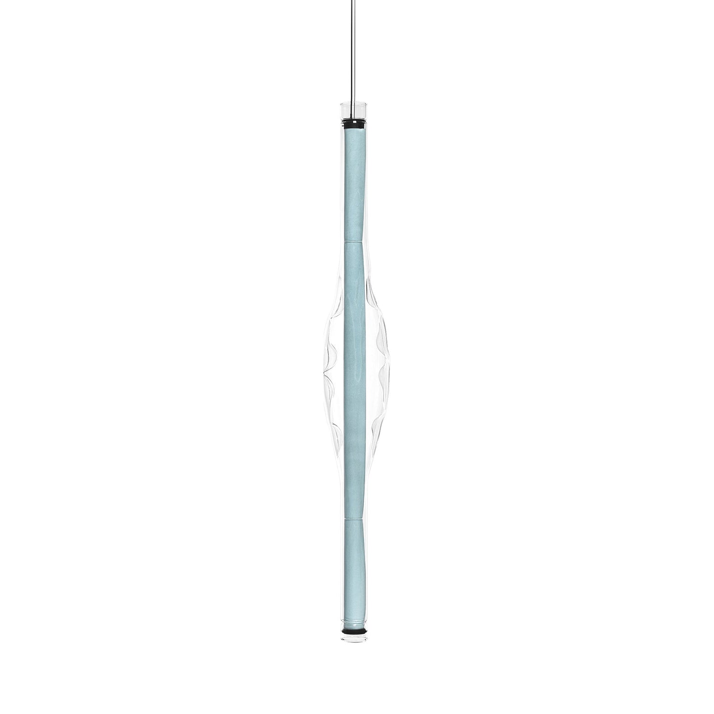 Dune LED Pendant Light in Sea Blue.