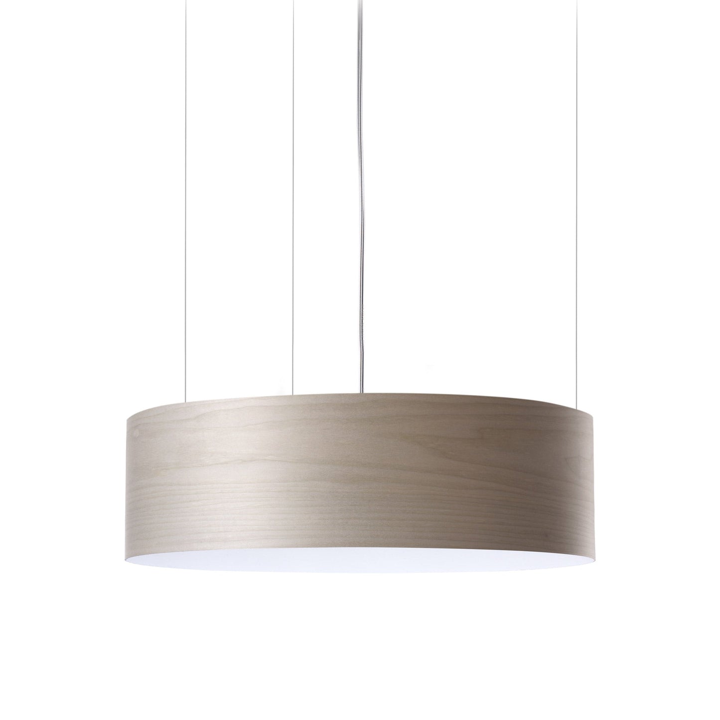 Gea Slim LED Pendant Light in Grey.