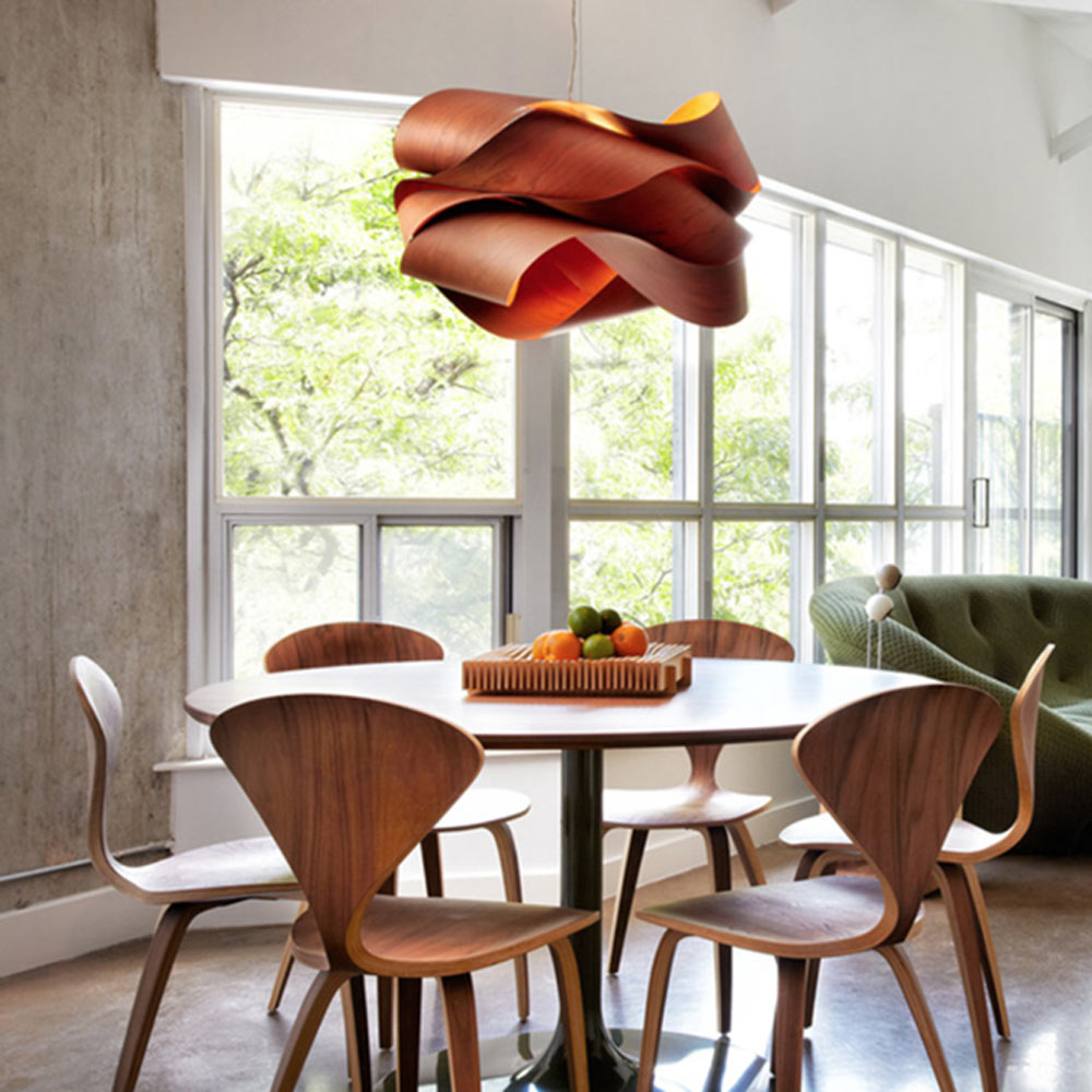 Link Pendant Light in dining room.