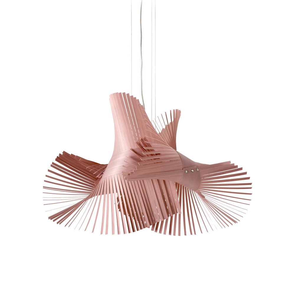 MiniMikado Pendant Light in Pale Rose.