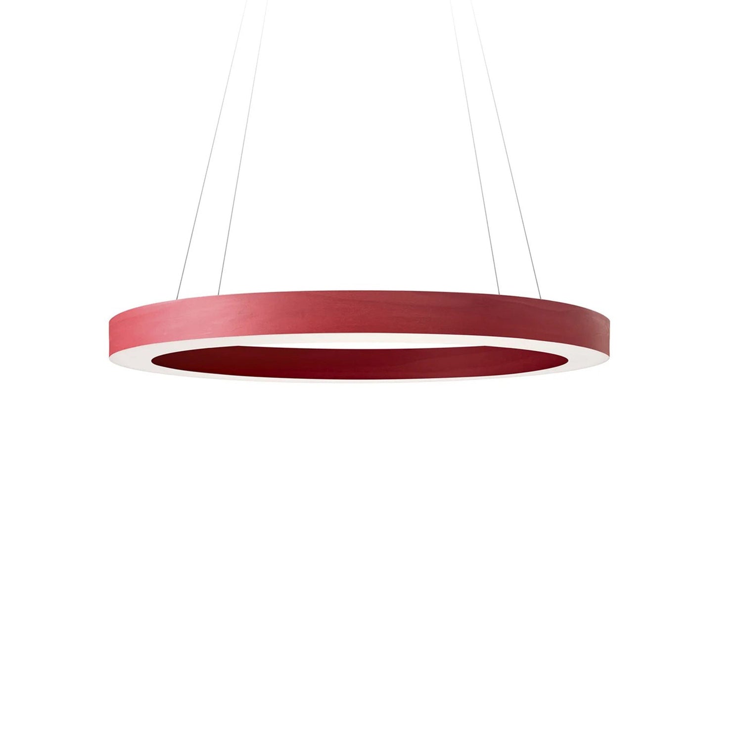 Oh! Line LED Pendant Light in Red (Medium).