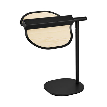 Omma LED Table Lamp in Natural White/Matte Black.