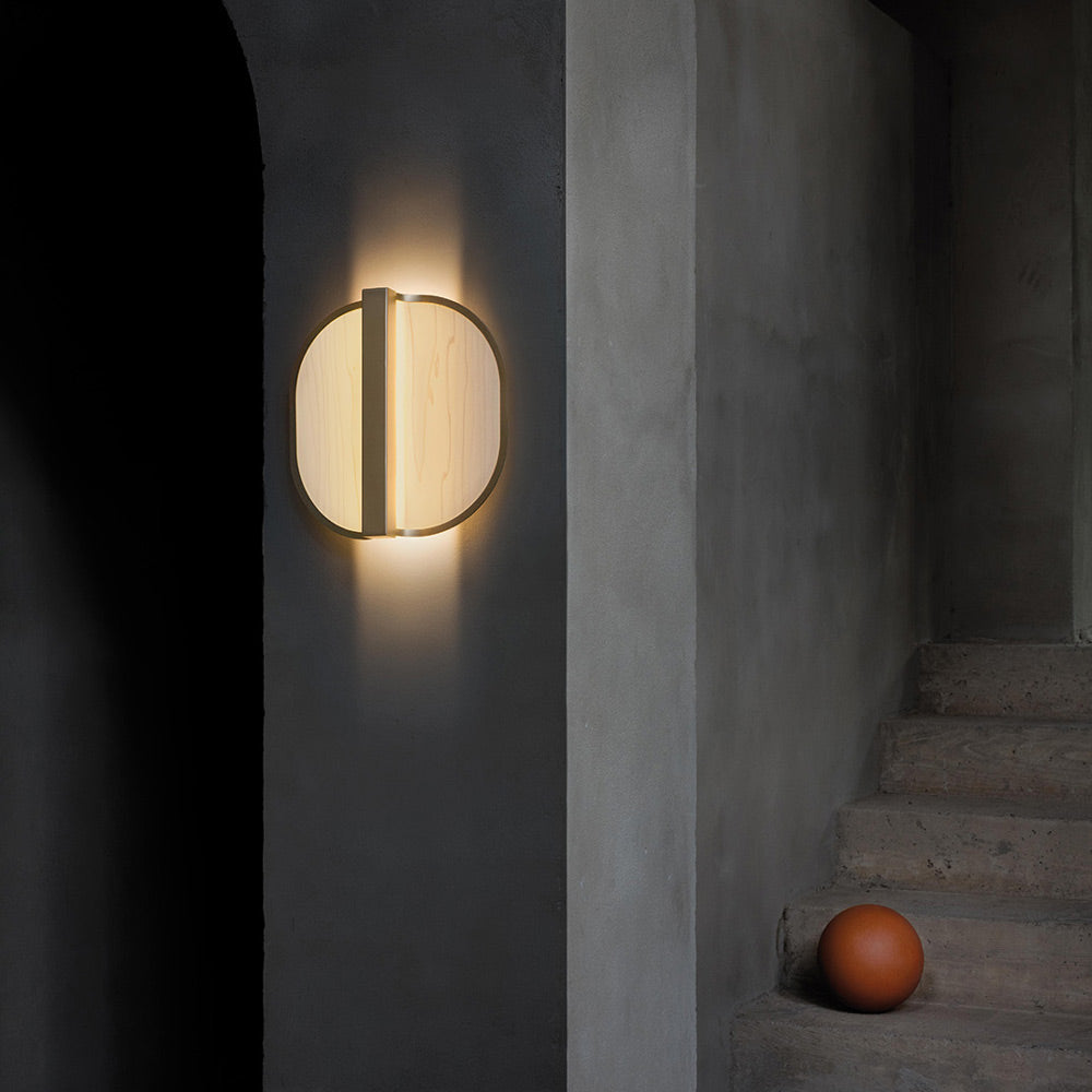 Omma LED Wall Light in stairway.