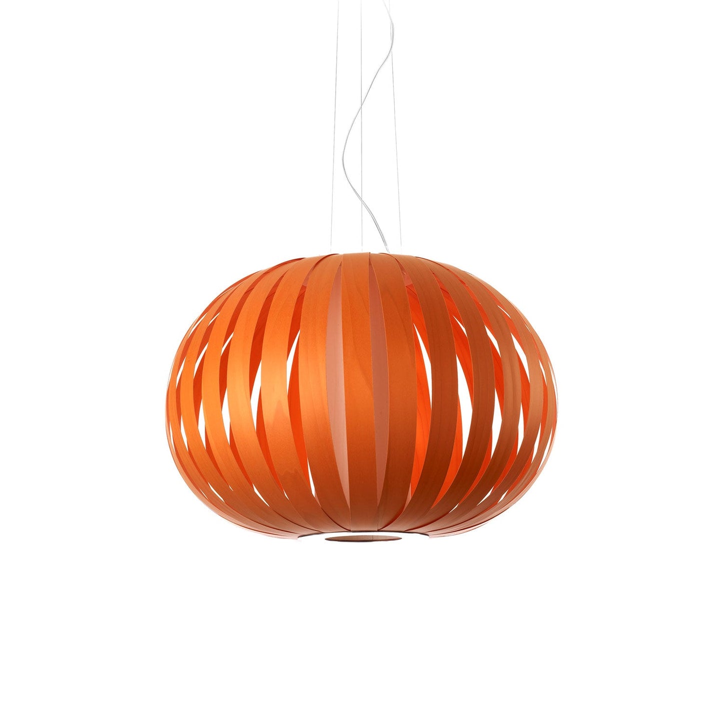 Poppy Pendant Light in Orange (Small).