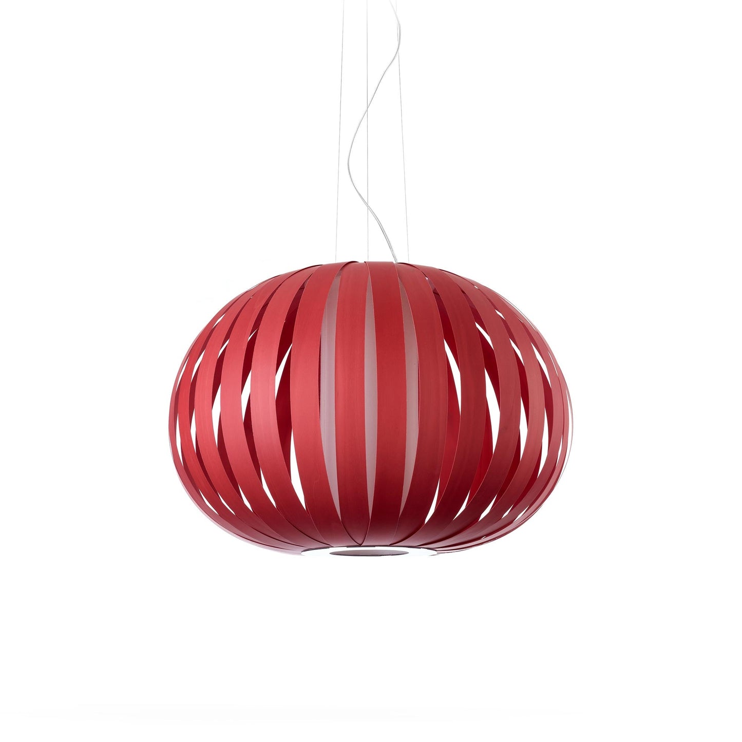 Poppy Pendant Light in Red (Small).