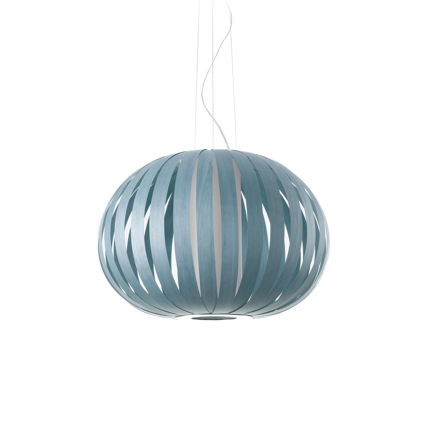 Poppy Pendant Light in Sea Blue (Small).