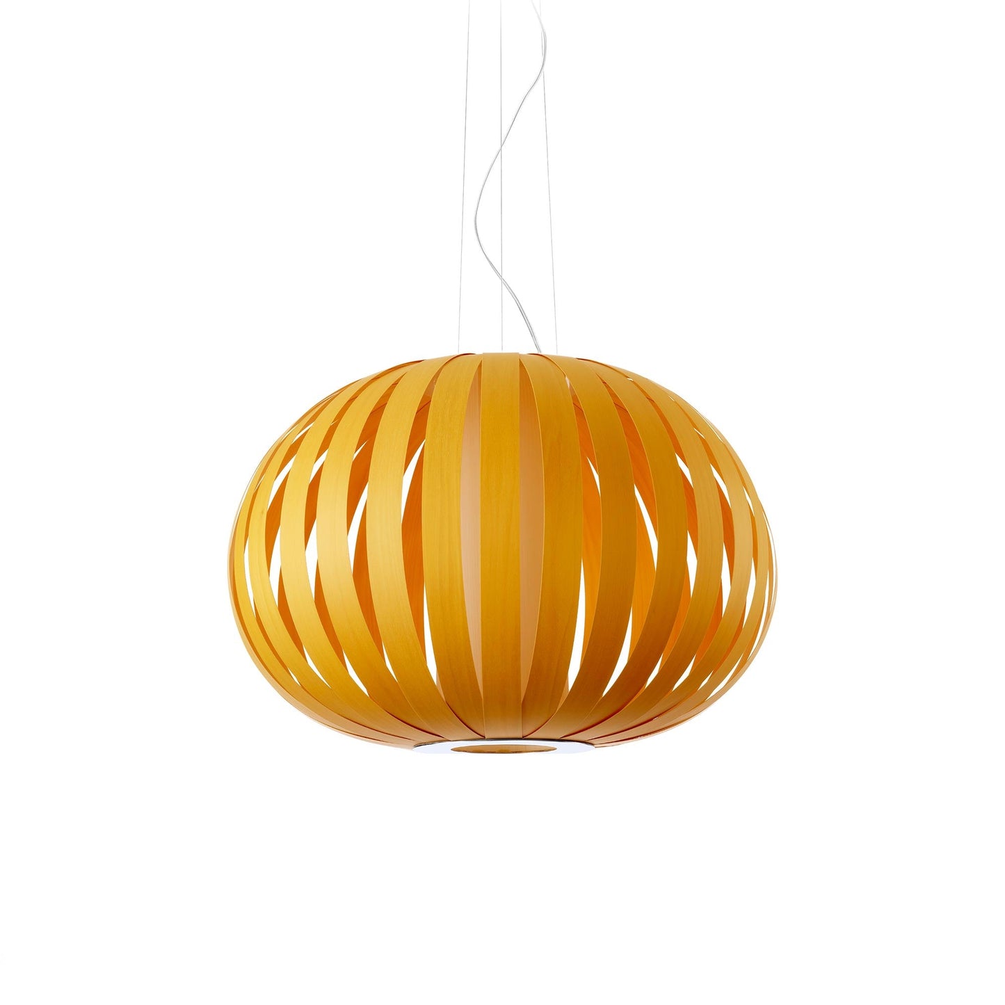 Poppy Pendant Light in Yellow (Small).