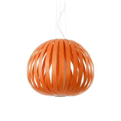Poppy Pendant Light in Orange (Medium).