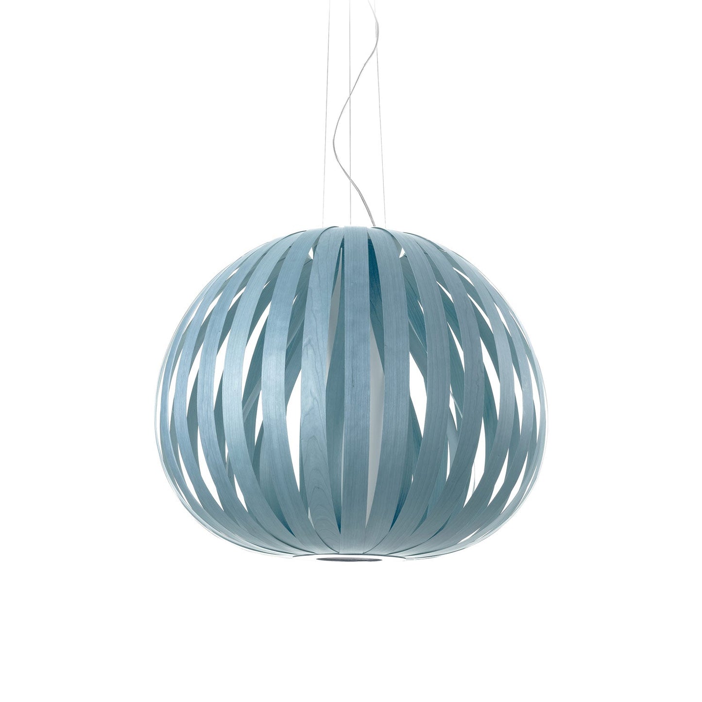 Poppy Pendant Light in Sea Blue (Medium).