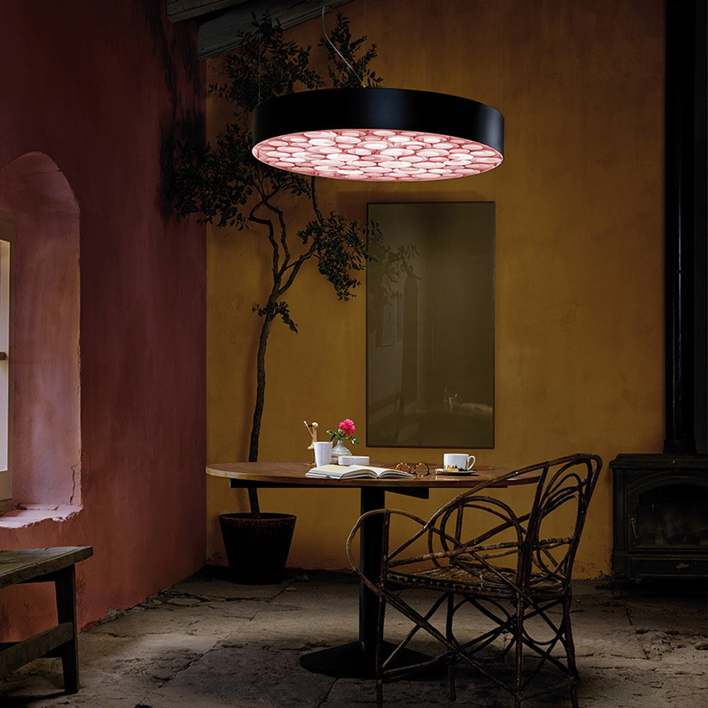 Spiro LED Pendant Light in living room.