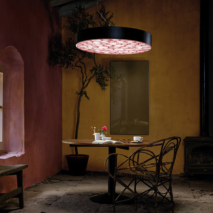 Spiro LED Pendant Light in living room.