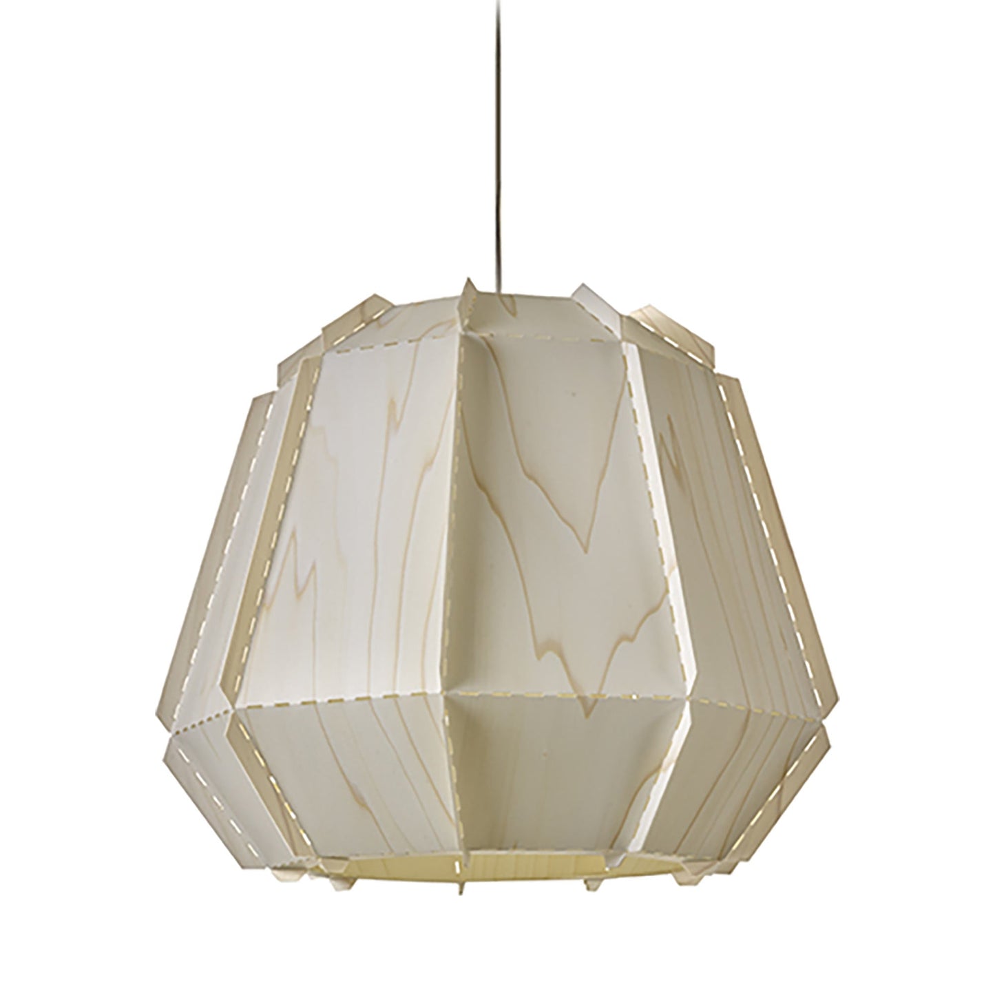 Stitches Bamako Pendant Light in Ivory White.