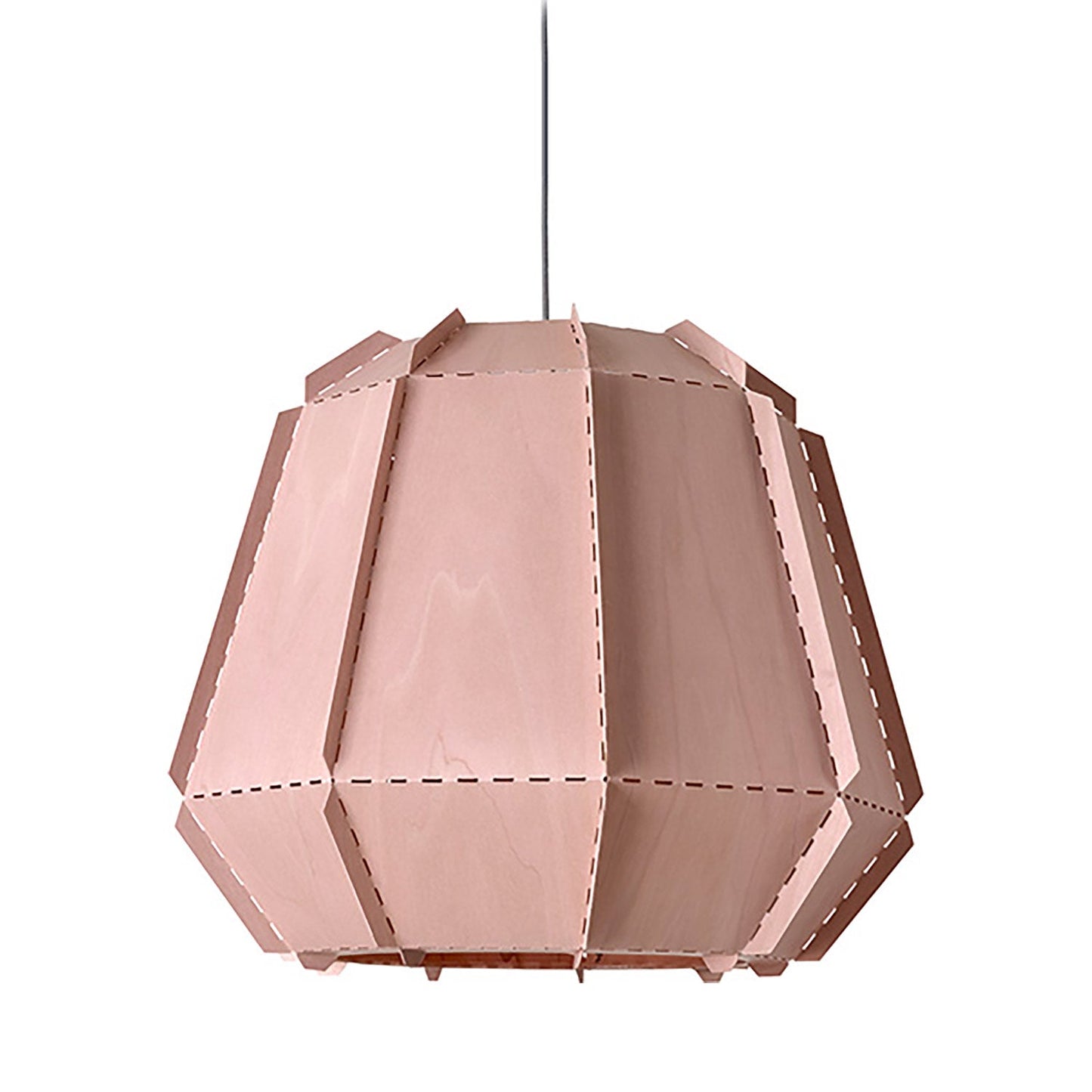 Stitches Bamako Pendant Light in Pale Rose.