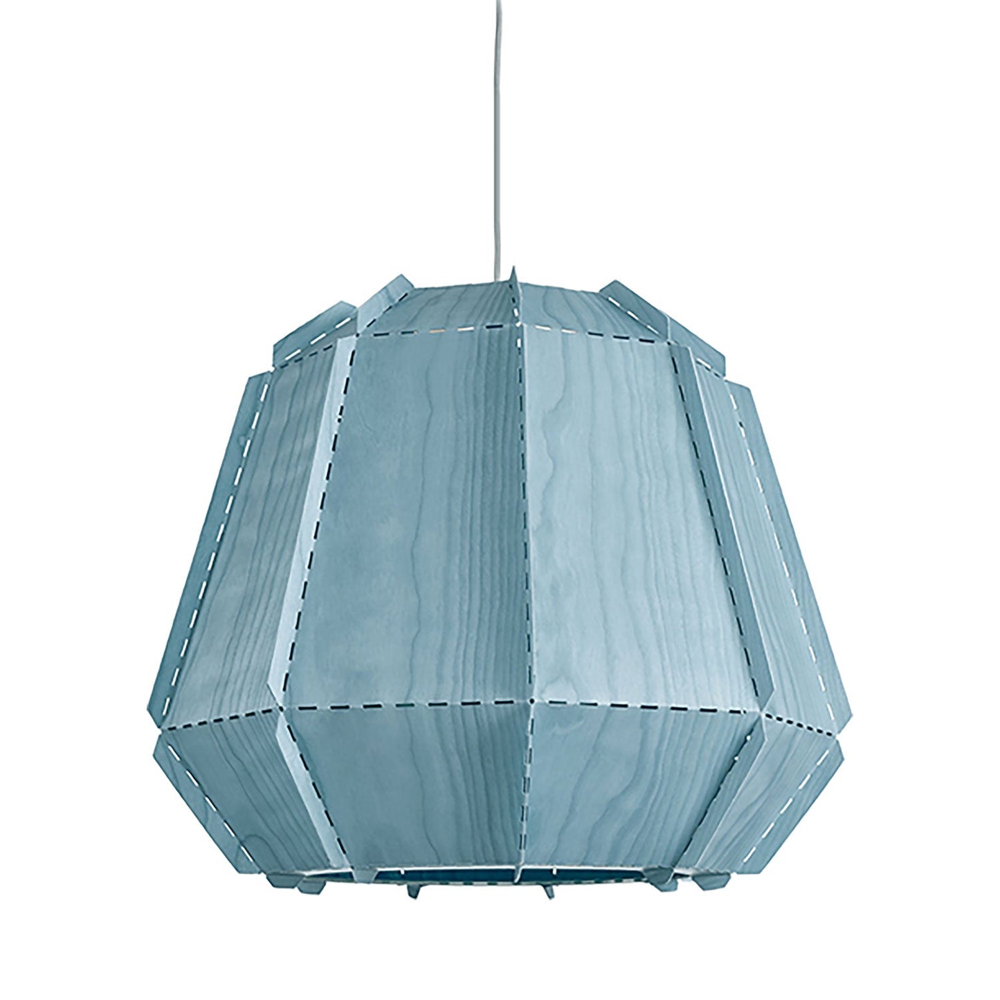 Stitches Bamako Pendant Light in Sea Blue.
