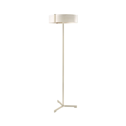 Thesis LED Floor Lamp in Matte Ivory.