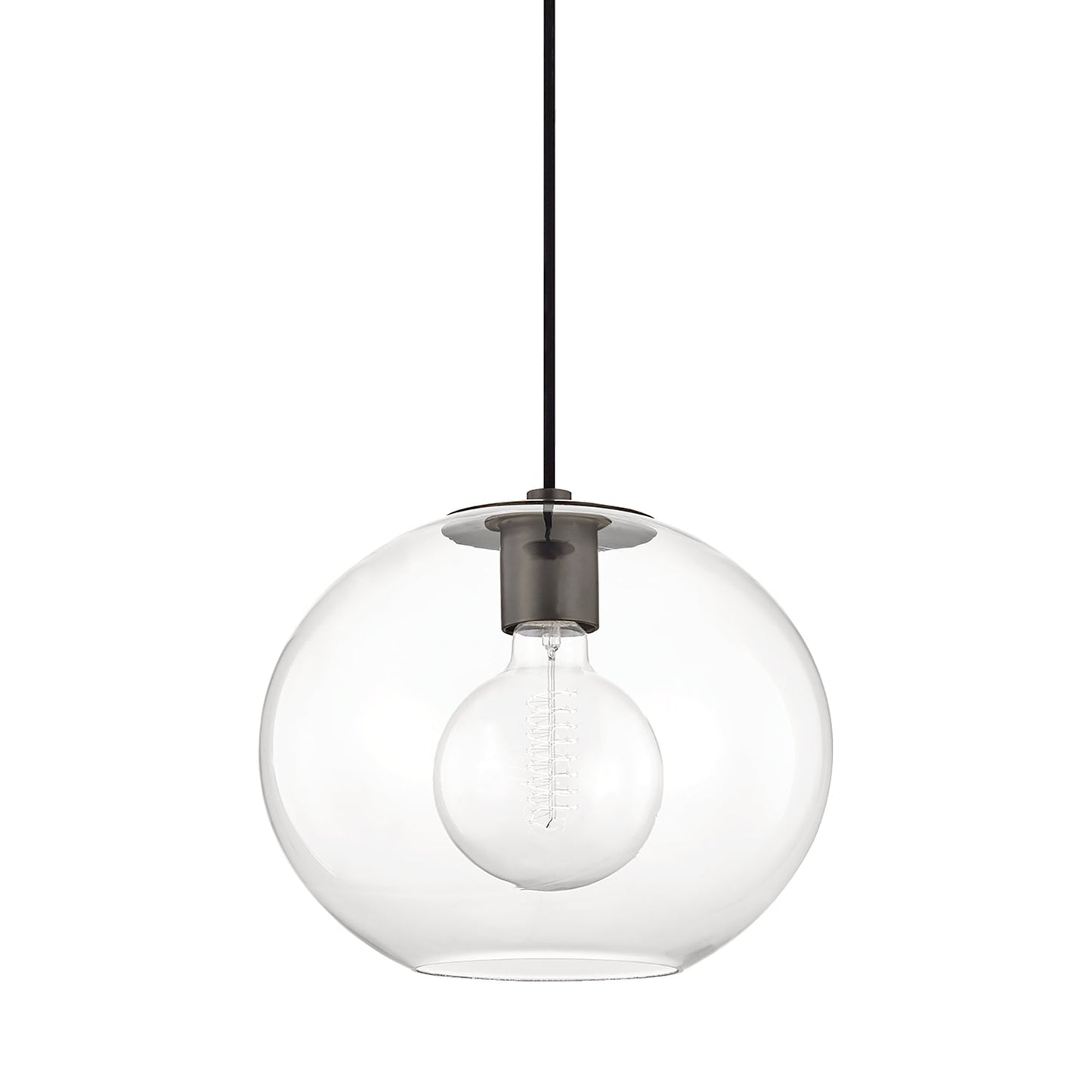 Margot 1-Light Pendant Light in Old Bronze (Large).