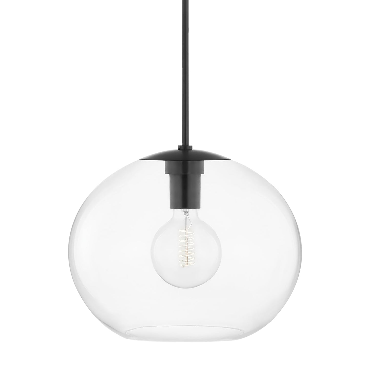 Margot 1-Light Pendant Light in Old Bronze (X-Large).