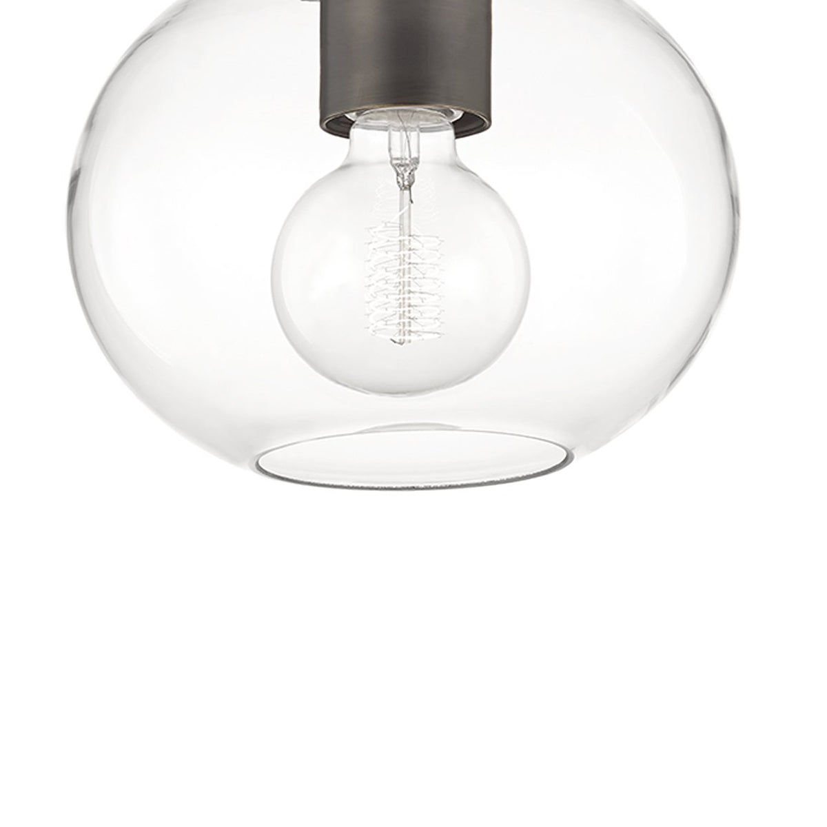 Margot 1-Light Semi-Flush Mount Ceiling Light in Detail.