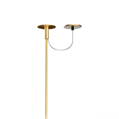 Ambrosia / Fris Junction Box Cover Plate in Matte Gold.