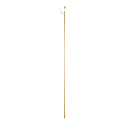 Ambrosia V LED Pendant Light in Matte Gold (88.6-Inch).