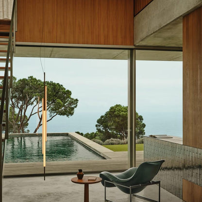 Ambrosia V LED Pendant Light in living room.