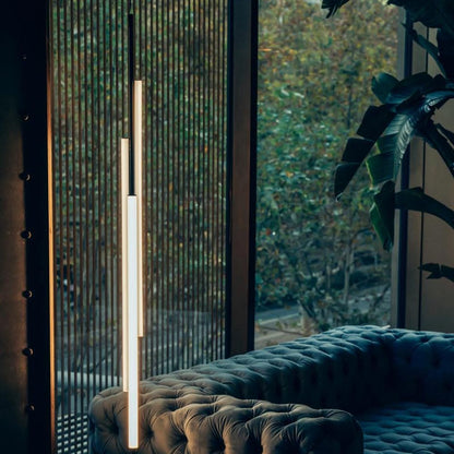 Ambrosia V LED Pendant Light in living room.