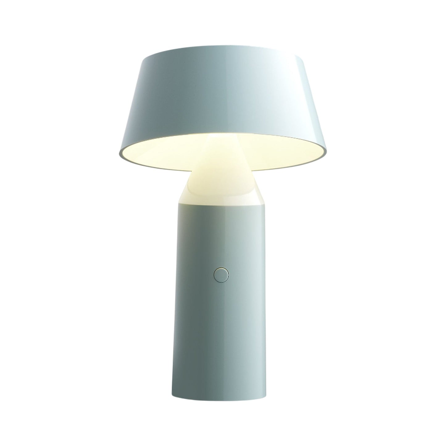 Bicoca LED Portable Table Lamp in Light Blue.