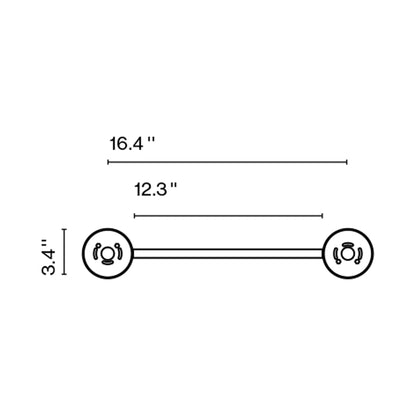 Caramel C2 Accessory - line drawing.