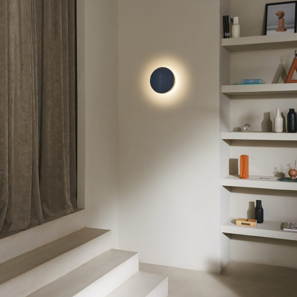 Caramel LED Wall Light in living room.