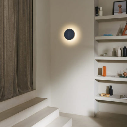 Caramel LED Wall Light in living room.