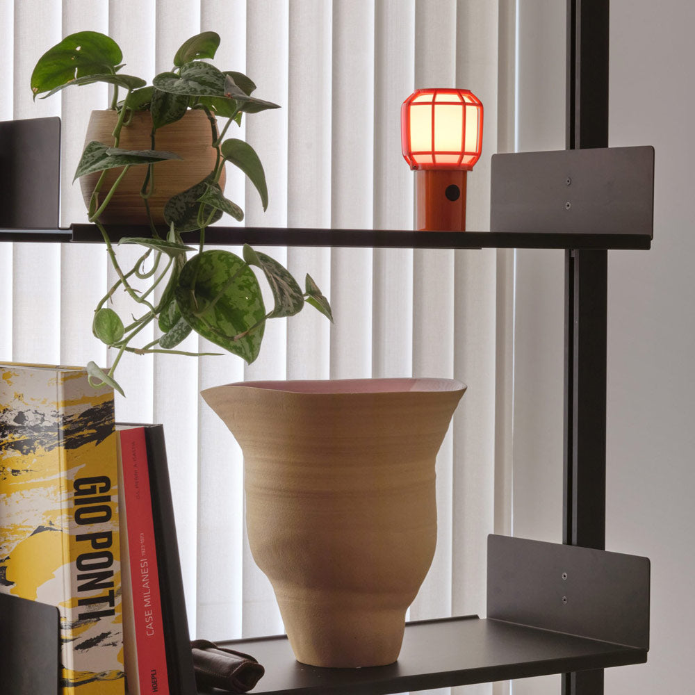 Chispa Outdoor LED Portable Light in living room.