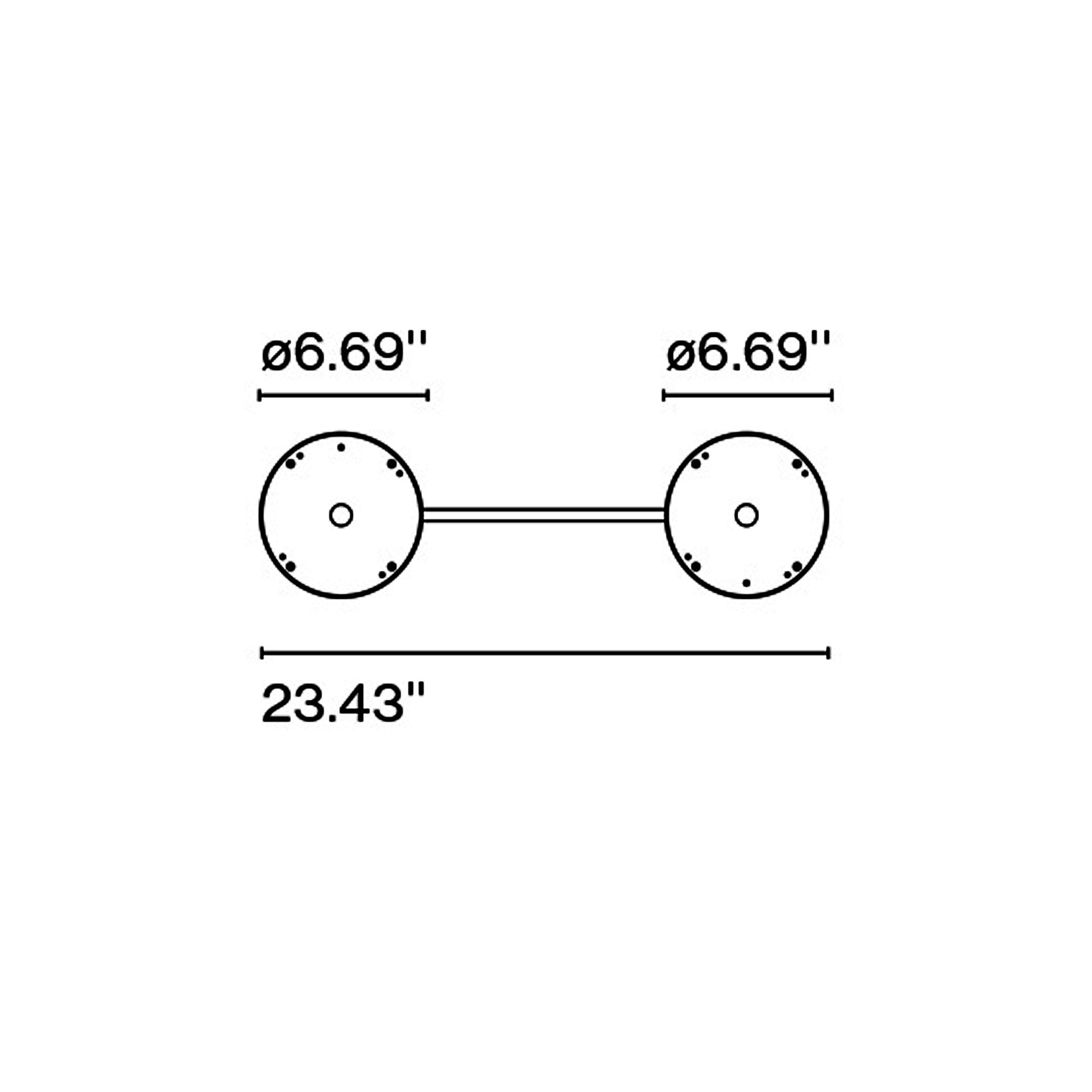 Djembe C2 Accessory - line drawing.