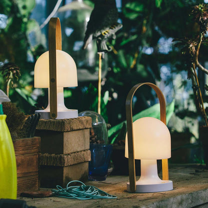 FollowMe LED Portable Table Lamp in restaurant.