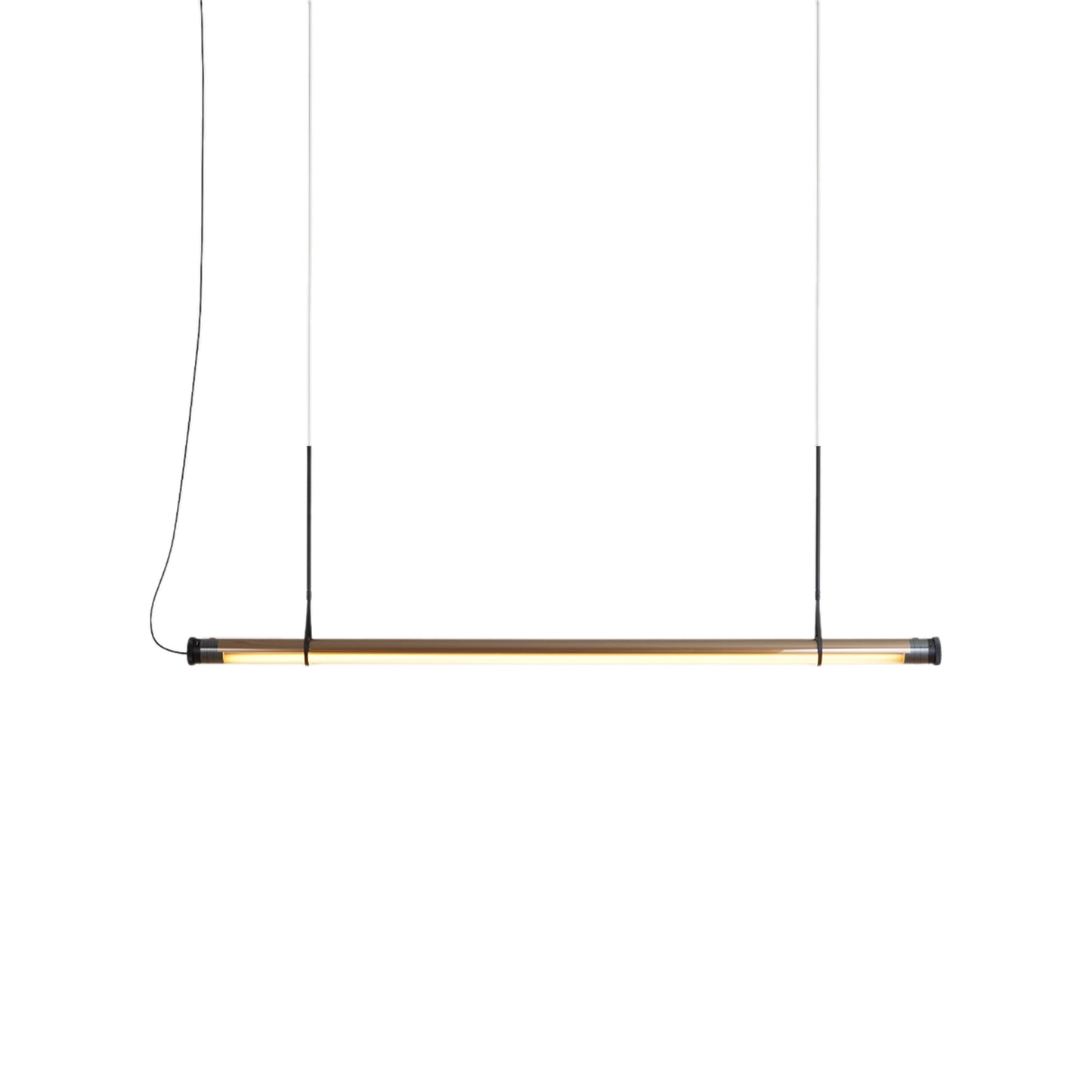 Fris LED Pendant Light in Bronze (61.1-Inch).