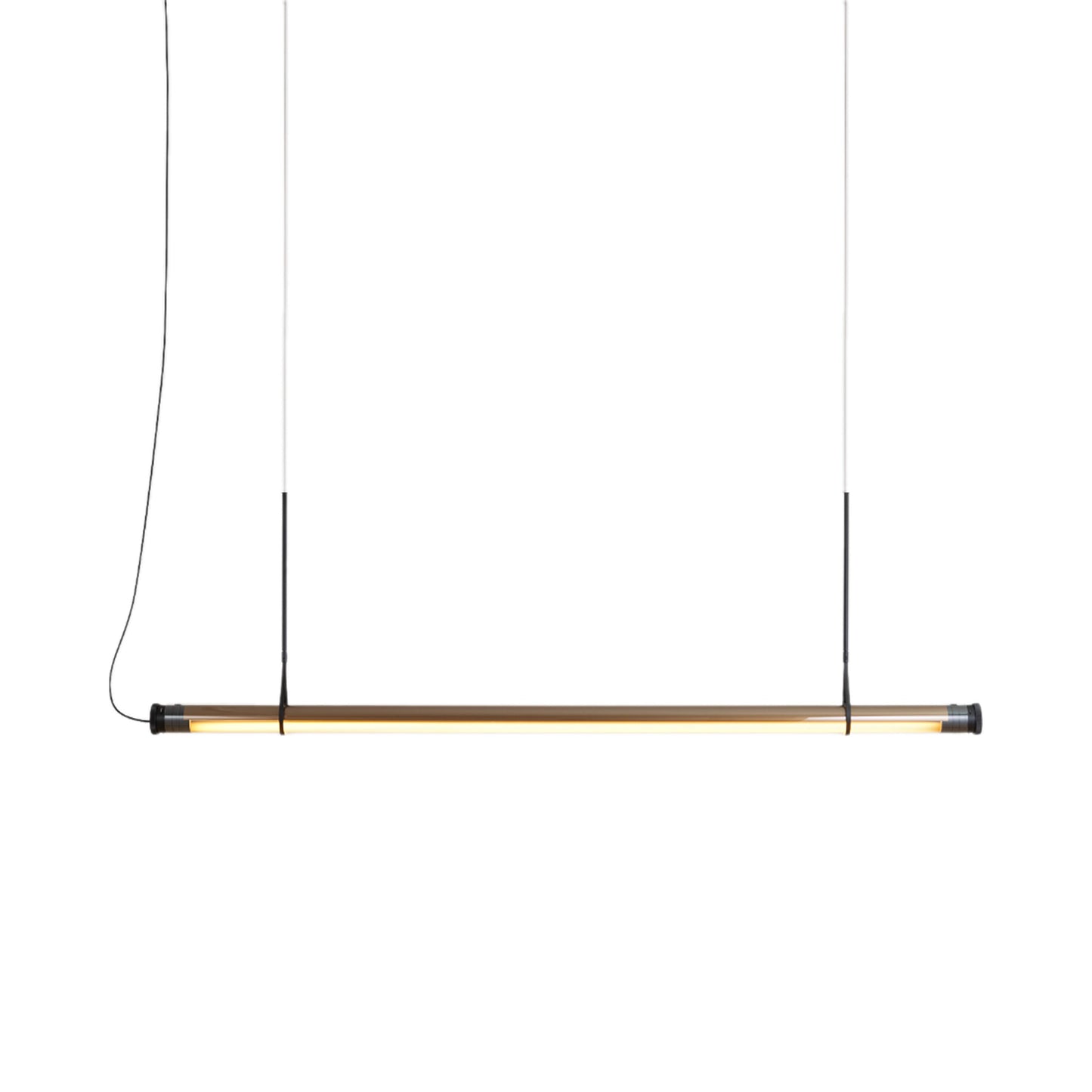 Fris LED Pendant Light in Bronze (84.6-Inch).