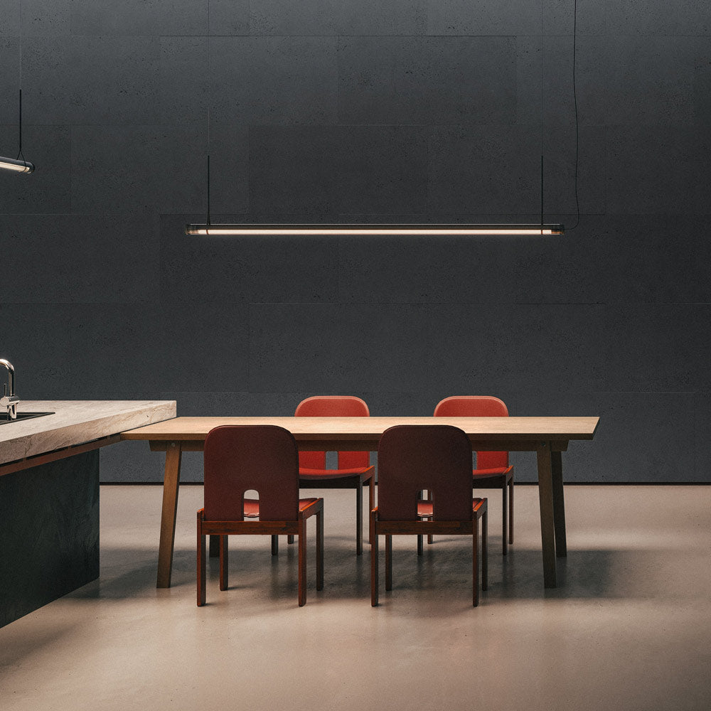 Fris LED Pendant Light in dining room.