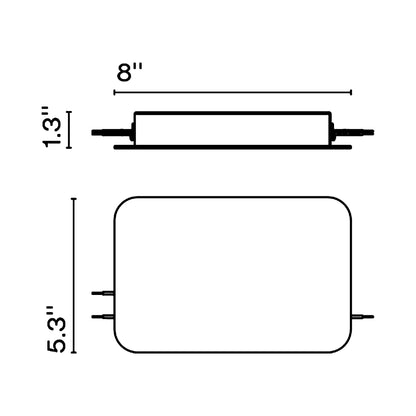 Fris Pro Canopy - line drawing.