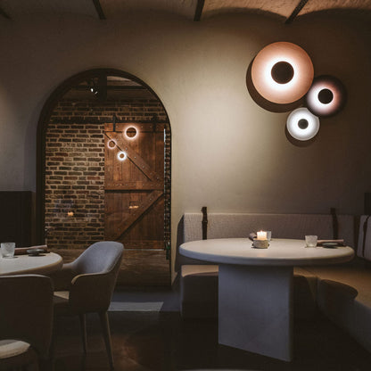 Ginger Ceiling / Wall Light in restaurant.