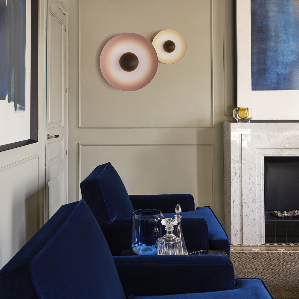 Ginger Ceiling / Wall Light in living room.