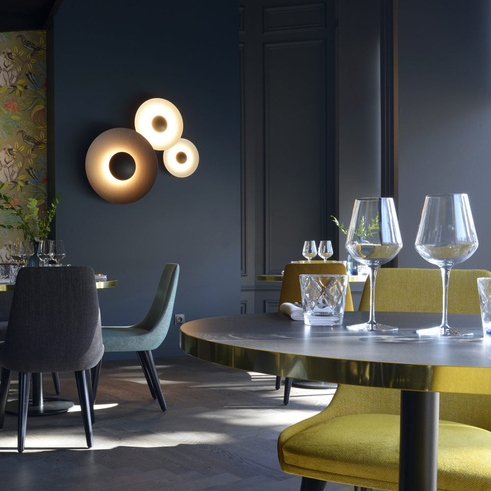 Ginger Ceiling / Wall Light in restaurant.